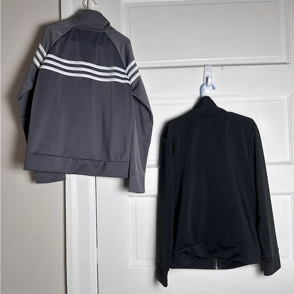 Adidas Boys Track Jackets Full Zip Bundle of 2 Small Athletic Streetwear - Picture 17 of 17